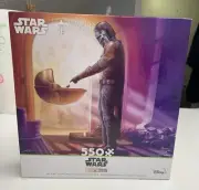 New Thomas Kinkade Ceaco Mando meets the child Mandalorian Star Wars Puzzle 550