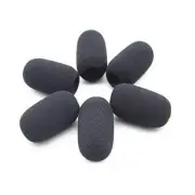 6 Pack Microphone Windscreens, Dense Mic Foam Covers Windshields for