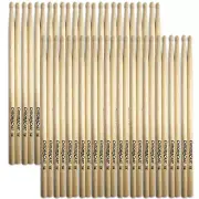 ChromaCast 5B USA Made, Wood Tipped, Hickory Drumsticks | 24 Pairs