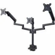 StarTech Triple Monitor Desk Mount For Up To Three 27in Screens
