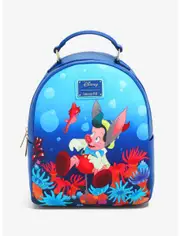 Loungefly Disney Pinocchio Sea Coral Mini Backpack - New, With Tags