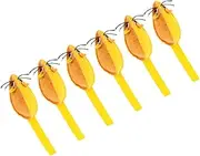 Hohopeti 6pcs Soft Plush Mouse Cat Interesting Treat for Kittens Durable Canvas Material Cat Supply for Playtime Bonding Activities