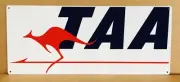 NEW TAA Logo tin metal sign