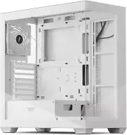 ATX Mid-Tower PC Case, Pre-Install 1Non-Led PWM ARGB Fans Computer Case, Full Vi