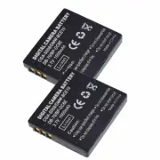 2X Battery for Panasonic CGA-S008E VW-VBJ10E VW-VBJ10 SDR-S10PC Lumix DMC-FX38P