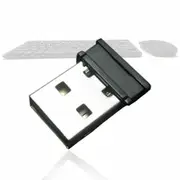 2.4g Wireless Receiver Usb Adapter For Computer Connect Black