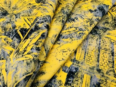S. Harris Toile Velvet Fabric- Commonwealth Toile / Goldcrest 1.50 yds 1316302