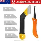 Grout Remover Tile Grout Saw Angled Grout Scraping Rake Tool for Tile Cleaning