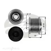 Gates Alternator Pulley - OAP7065