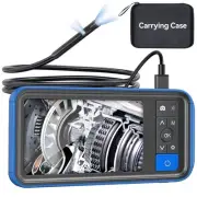 Dual Lens Endoscope Camera with Light, 4.5" HD Snake Borescope Inspection Cam...