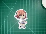 A Certain Scientific Railgun Mikoto Misaka Anime Uv Waterproof Sticker 2”x3”