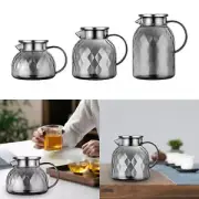 Iced Tea Pitcher Drinkware with Glass Handle Carafe for Juice Drink Iced Tea