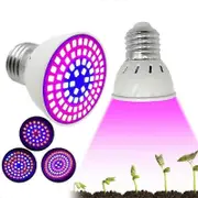1Pc Indoor Bulbs Led Plant Grow Light E27 Full Spectrum Veg Hydro Garden Lamp(48Leds/60Leds/80Leds) XYZ white E27-60LED
