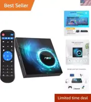 Compact 6K Ultra HD Android TV Box with 4GB RAM & Dual WiFi - Entertainment Hub