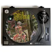 Iron Maiden - Somewhere In Time Turntable Slipmat for Vinyl Records Heavy Metal