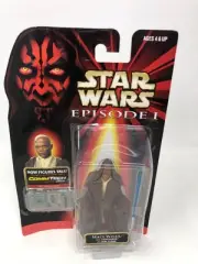 Star Wars Episode 1 Basic Figures Mace Windu Jedi Cloak & Lightsaber Action Fi