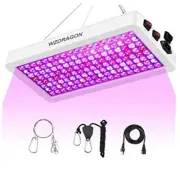 2024 Upgraded BW2000 LED Grow Lights Double Chips Full Spectrum Large White
