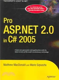 在飛比找三民網路書店優惠-Pro Asp.net 2.0 in C# 2005