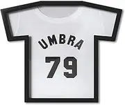 Umbra T-Frame Unique Display Case to Showcase Youth Sized T-Shirts (Small to Large), Black Photo Display, 21 1/2 x 19 1/2"