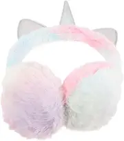 [Yardenfun] unicorn earmuffs fur headband kids bikes ear muffs for kids animal ear muffs toddlers winter ear warmers girls glitter earmuff girl ear protector warm ear cover abs riding