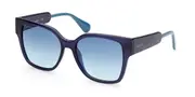 Max & Co. MO0036 90W Women’s Sunglasses Blue Size 55