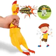 Large 40CM Squeaky Rubber Chicken Dog Toy – Funny, Durable & Chewable AU