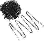 Elegant Metal Chain Hooks 10 Pack for Decorating Plant Picture Billboard Ornaments Sun Catcher