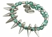 Alex and Ani Teal Rock and Raw Wrap BRACELET BANGLE WRAP
