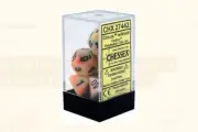 D7-Die Set Dice Festive Polyhedral Circus/Black (7 Dice in Display)