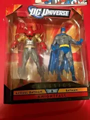 DC UNIVERSE AZRAEL BATMAN VS BATMAN FIGURE BOX SET VHTF KNIGHTFALL BOX SET