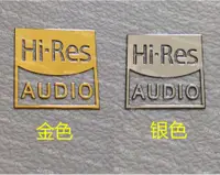 在飛比找蝦皮購物優惠-新款 金屬貼 貼花 LOGO SONY Hi-res AUD