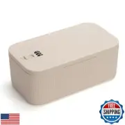 Small Lockbox for Medication Safe, 2L Fridge Lock Box Lockable Storage Box wi