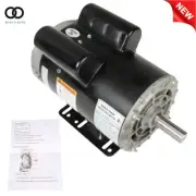 5 HP 1Phase Compressor Duty Electric Motor 230 V 3450 RPM Frame-56HZ 7/8'' Shaft