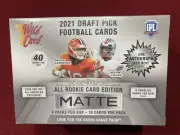 2021 Wild Card Football Unopened Sealed Silver Matte Mega Box