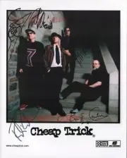 Cheap Trick band Signed Reprint 8x10 Photo Autographed RP