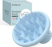 SHINLEA Scalp Massage Brush, Soft Silicone Shampoo Hair Brush for Exfoliating and Head Massage, Stimulates Hair Growth, Reduces Dandruff, Hair Gentle Head Massage Brush for Wet Dry Hair