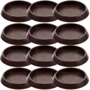 12 Pcs Table Leg Pad Bed Wheel Stopper Hardwood Floor Household Chair