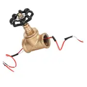3/4in Steampunk Vintage Light Switch Industrial Retro Black Lamp Switch W/Red AC