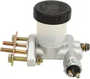 Nutriess Hydraulic Brake Master Cylinder Metal Go Kart ATV UTV Quad Kart Assembly with Enhanced Durability and Precision for Smooth Performance in Off-Road and Racing Scenarios