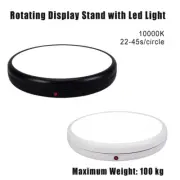 Turntable Rotating Platform Rack Product Remote Control Display Jewelry Stand