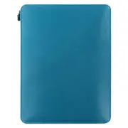 Filofax A4 Saffiano Zip Folio Personal Organiser w/ Ruled Notebook Aquamarine