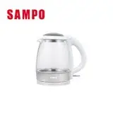 在飛比找遠傳friDay購物優惠-『SAMPO』☆ 聲寶 1.2L玻璃快煮壺 KP-CA12G