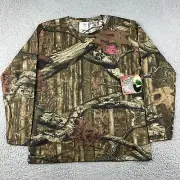 Mossy Oak Shirt Womens Large Camo Break Up infinity Long Sleeve Outdoor Ladies