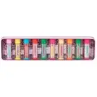 Lip Smacker 10-Piece Original & Best Flavored Lip Balm Gift Set Moisturizing & S
