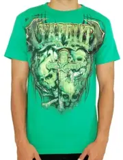 BNWT TAPOUT MANIFESTO CROSSED SKULL MMA SHIRT UFC M L XL XXL