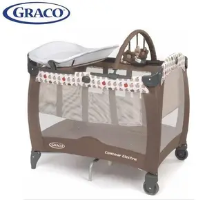 【優兒房】GRACO Contour Electra 舒適嬰幼兒電動安撫遊戲床