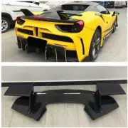 Carbon Fiber Car Rear Wing Lips for Ferrari 488 (for: Ferrari)
