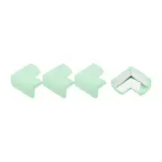 Corner Guards Edge Protectors, 12Pack Foam Bumper L Shape, 55mm, Light Green