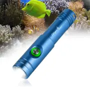 WD12 Dive Light - 980 Lumens Compact Scuba Diving Backup Light with 3 Modes, IP6