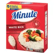 White Rice, Instant White Rice for Quick Dinner Meals, 72-Ounce Box